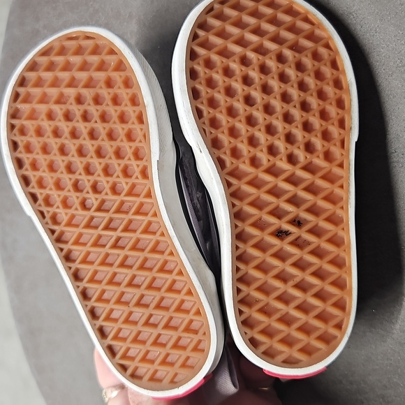 Vans Toddler Checkerboard Sneakers Lavender Size 5.0 - Picture 4 of 7